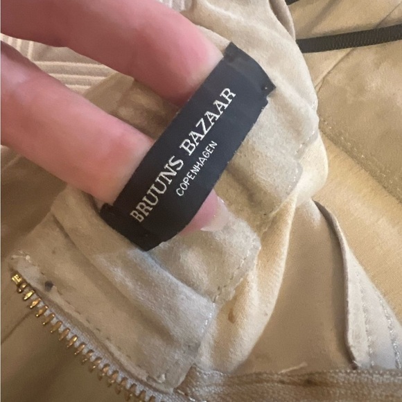 EUROPEAN FASHION: BRUUNS BAZAAR Elegant Tan Women's Pants - Picture 9 of 10